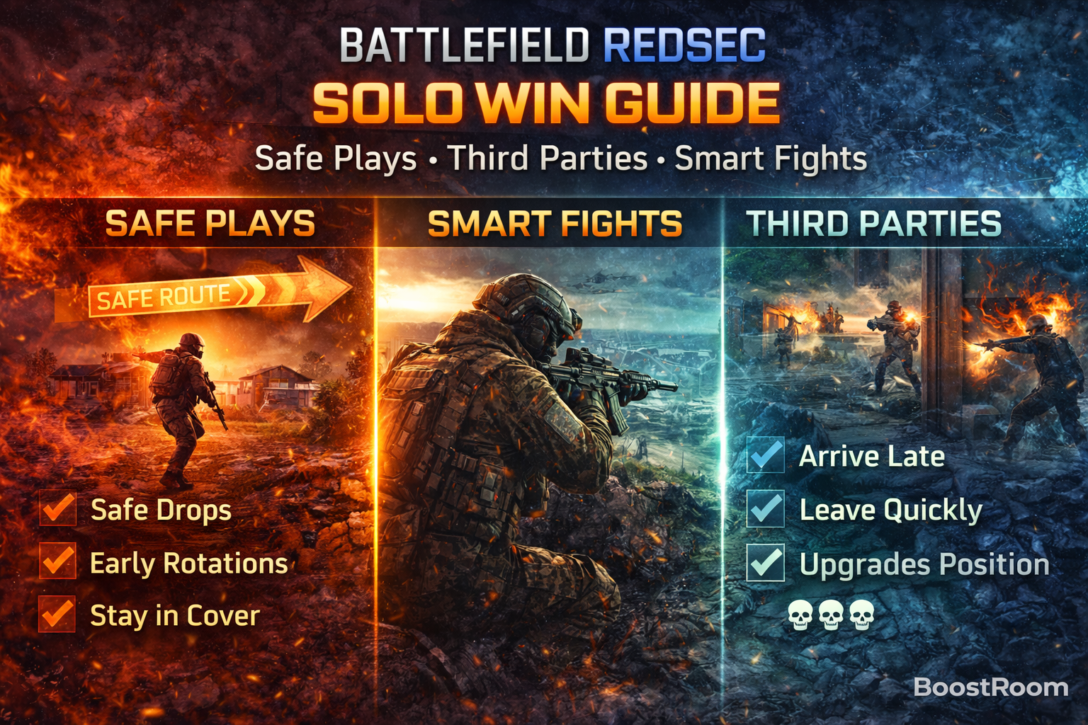 how to win solo Battlefield REDSEC, Battlefield REDSEC solo guide, solo queue tips REDSEC, no fill strategy REDSEC, Fort Lyndon solo rotations, instant kill ring REDSEC, Circle of Death REDSEC