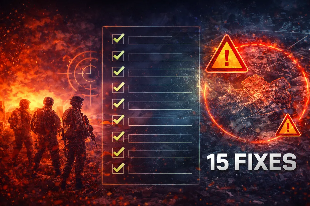 Battlefield REDSEC mistakes, common mistakes REDSEC, how to win more REDSEC, REDSEC win tips, Fort Lyndon tips, instant kill ring REDSEC, rotate early REDSEC, looting mistakes REDSEC