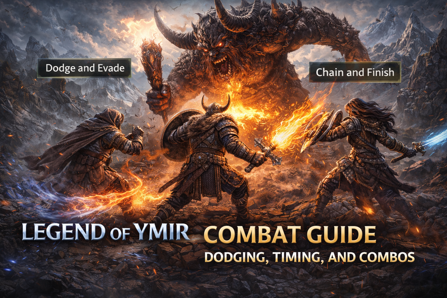 Legend of YMIR combat guide, Legend of YMIR dodging, Legend of YMIR evade charges, Legend of YMIR dash stand up, Legend of YMIR combos, skill order combo Legend of YMIR, Use Skills in Order