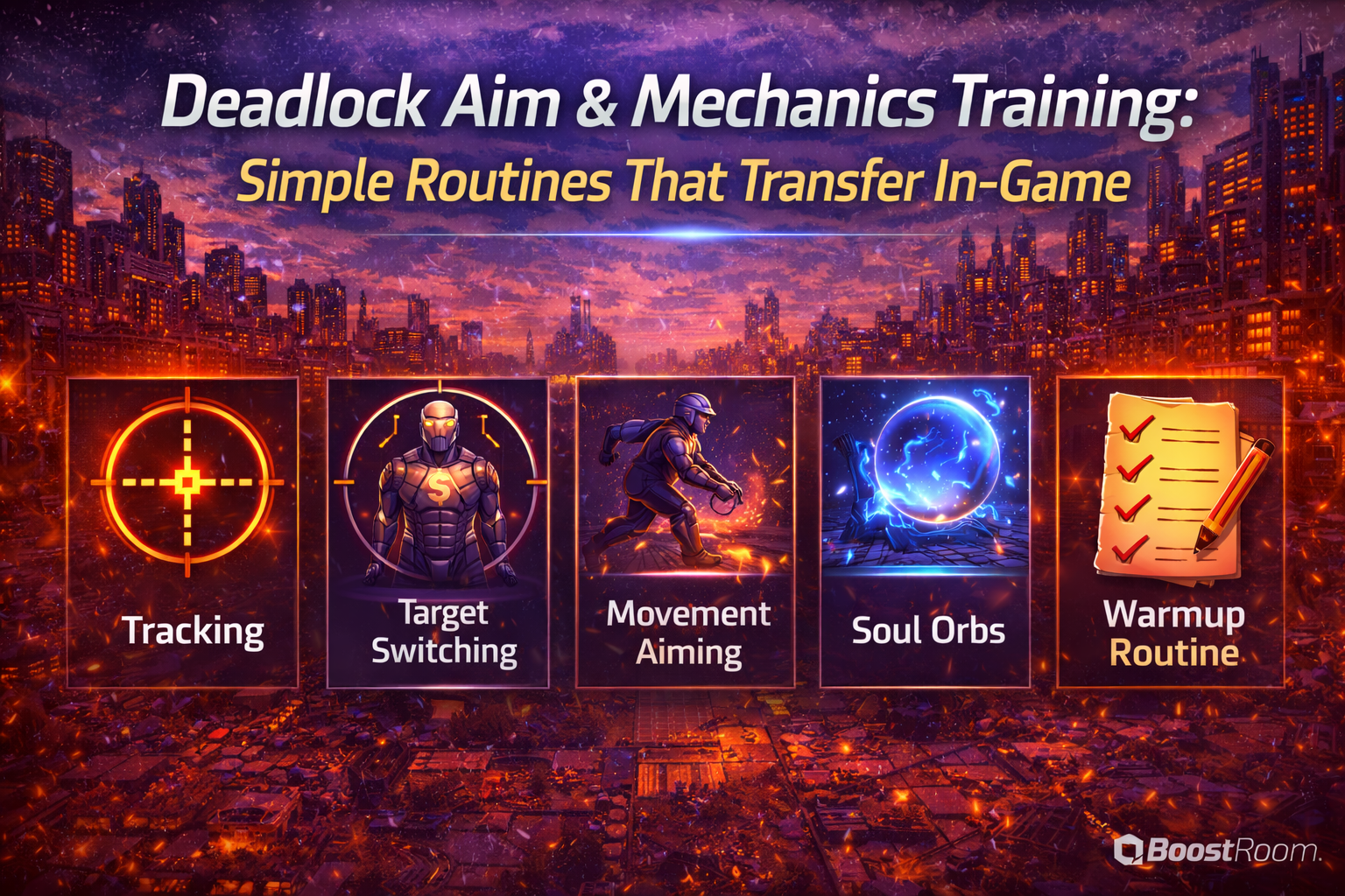Deadlock aim training, Deadlock mechanics training, Deadlock warmup routine, Deadlock tracking practice, Deadlock flick training, Deadlock target switching, Deadlock recoil control