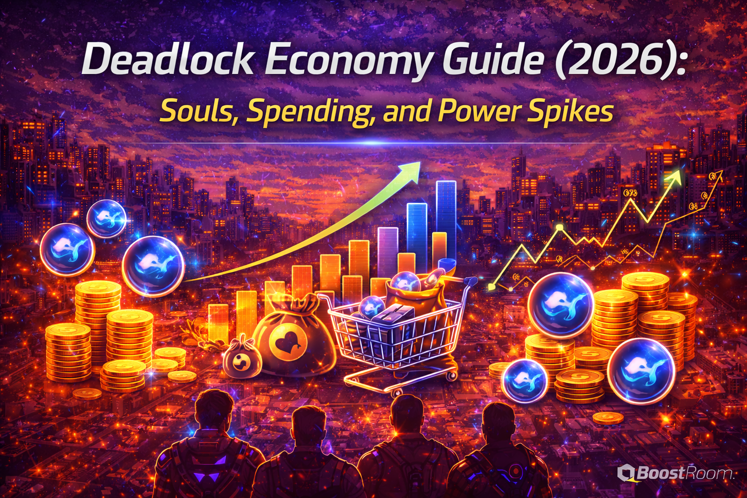 Deadlock economy guide 2026, Deadlock Souls guide, secured vs unsecured souls Deadlock, Deadlock ground soul orbs, Deadlock soul orb capture radius 18m, Deadlock ground orb duration 18 seconds