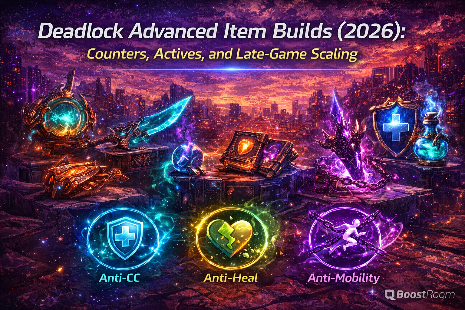 Deadlock advanced item builds 2026, Deadlock counter items, Deadlock actives guide, Deadlock late game scaling, Deadlock best items 2026, Deadlock itemization strategy, Deadlock build system
