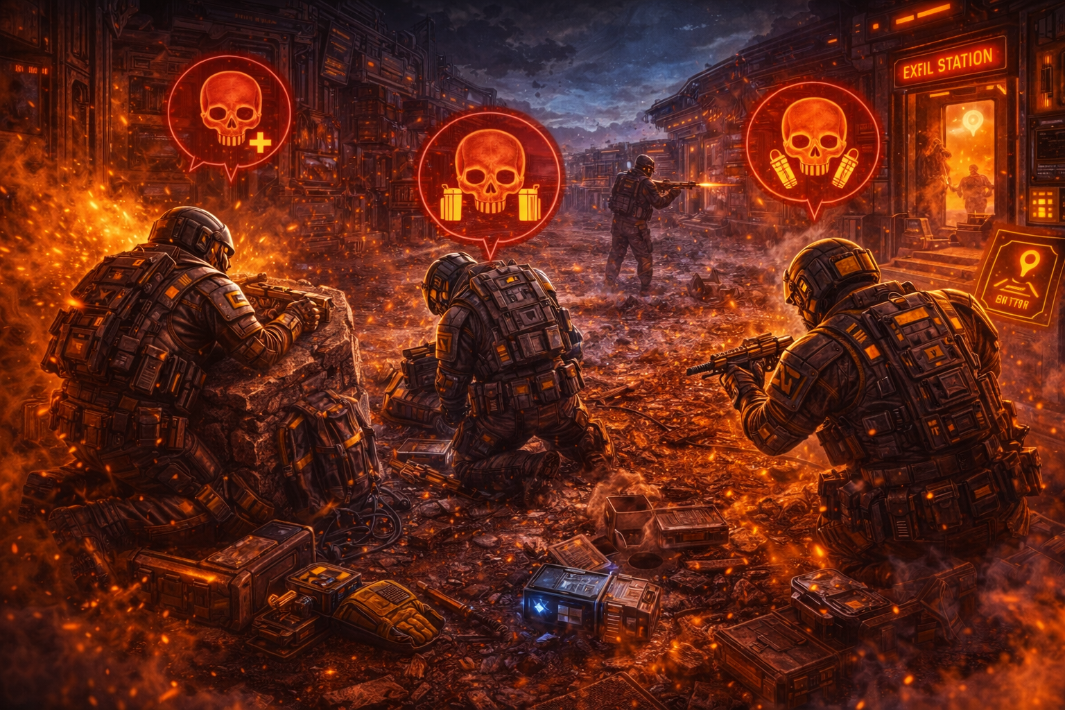 common Marathon mistakes, Marathon beginner mistakes, how to stop dying in Marathon, Marathon exfil mistakes, Marathon healing mistakes, Marathon third party tips, Marathon fight selection