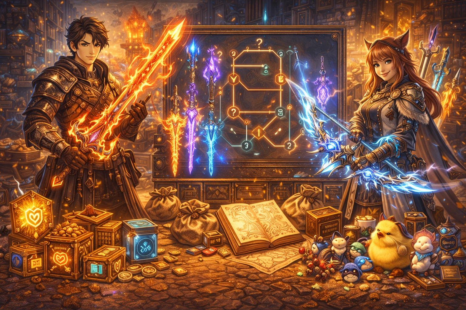 FFXIV relic weapons guide, how to start relic weapon FFXIV, Zodiac weapon guide, Anima weapon guide, Eureka relic weapon guide, Resistance weapon guide, Manderville weapon guide