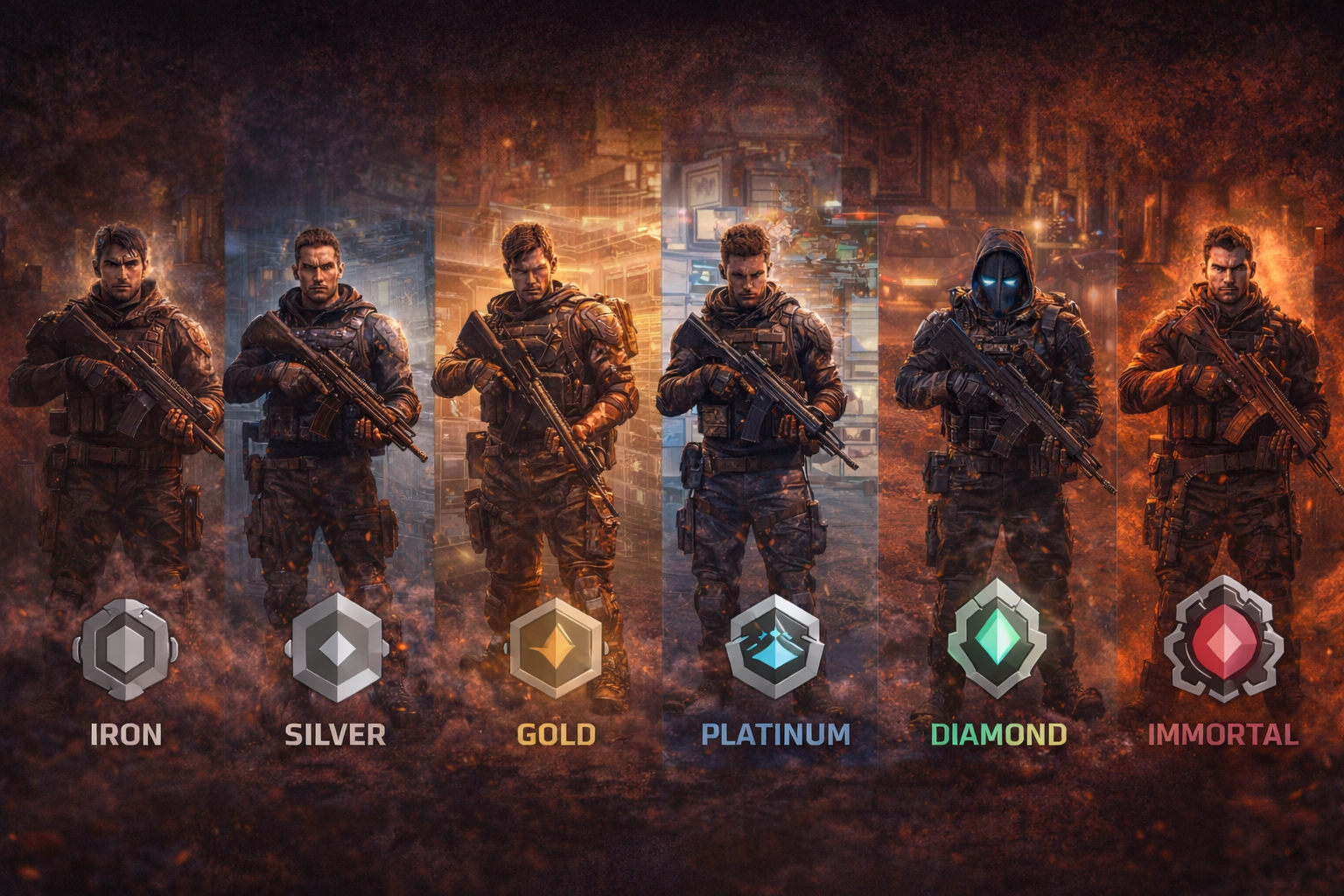 Training Plan for Every Rank: Iron to Immortal Improvement Roadmap