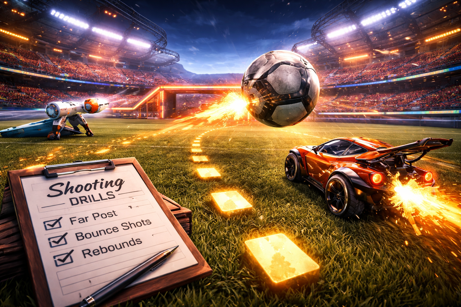 Shooting Accuracy in Rocket League: Simple Drills for More Goals