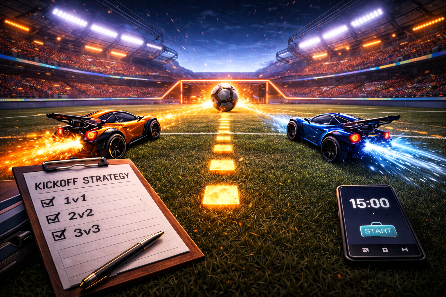 Kickoffs That Win Possession: 1v1, 2v2, and 3v3 Kickoff Strategy