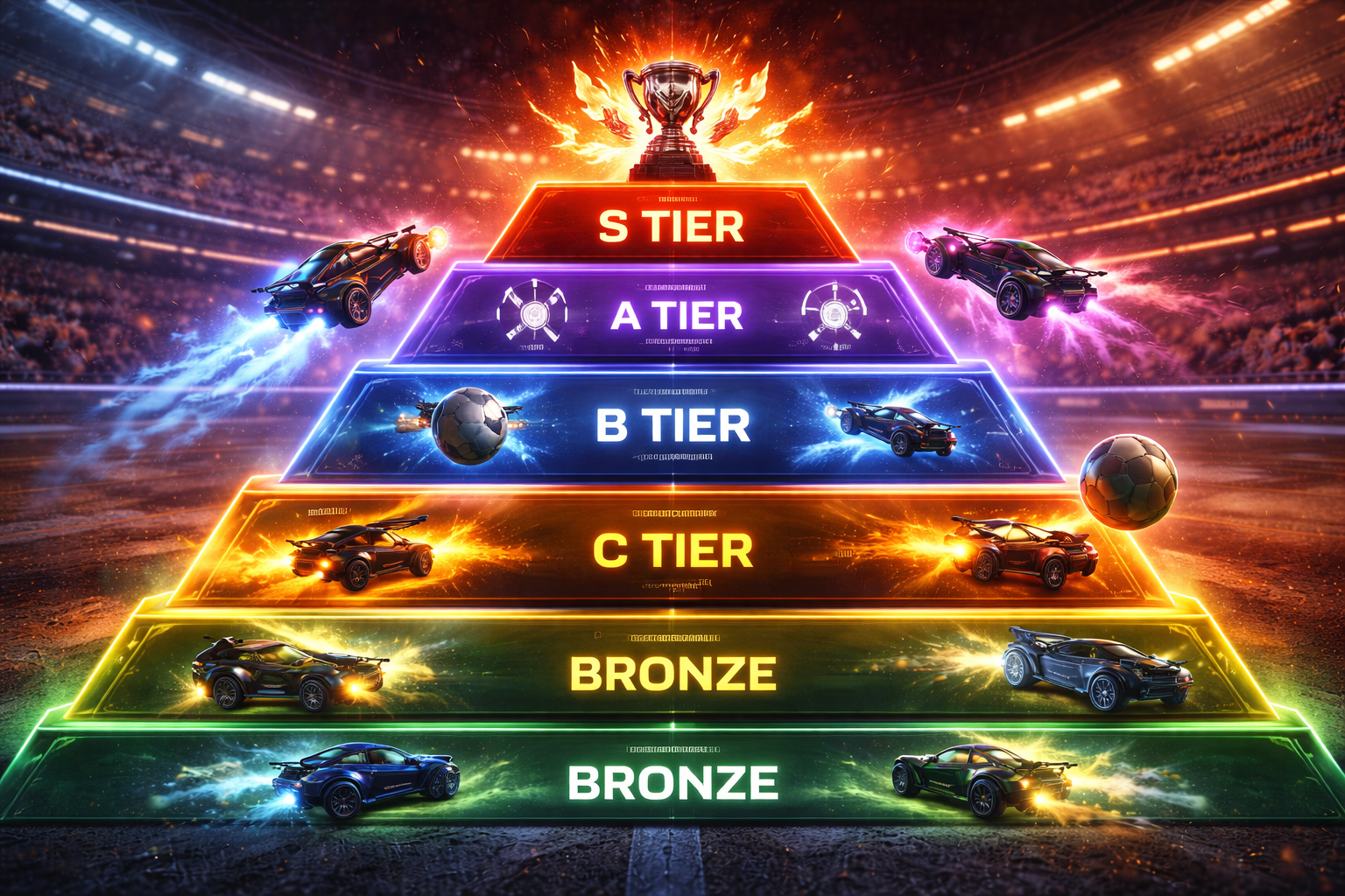 Rocket League Mechanics Tier List: What to Learn First for Rank Ups