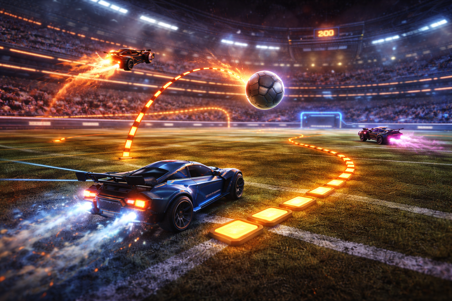 how to play with low boost rocket league, rocket league low boost, rocket league pad routes, rocket league small pads, rocket league boost management, stay fast without boost rocket league