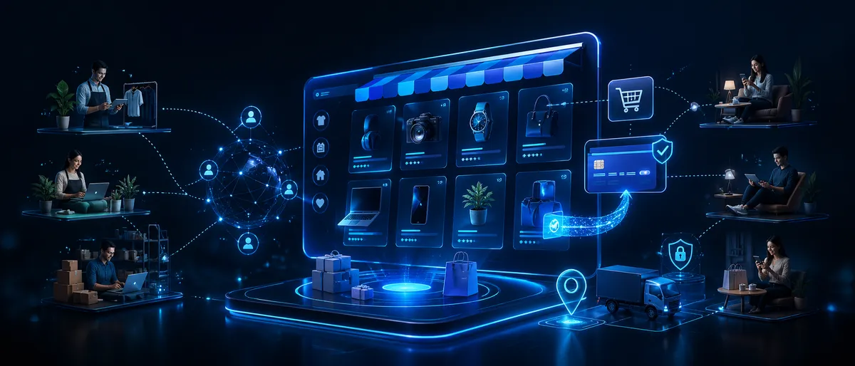 digital marketplace, online marketplace, marketplace platform, multi-vendor marketplace, marketplace business model, two-sided marketplace, marketplace payments, seller onboarding