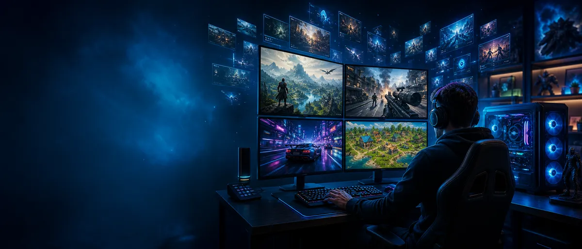 games to play on computer, best PC games, computer games to play, PC games for beginners, free PC games, multiplayer PC games, single player PC games, low spec PC games, relaxing PC games