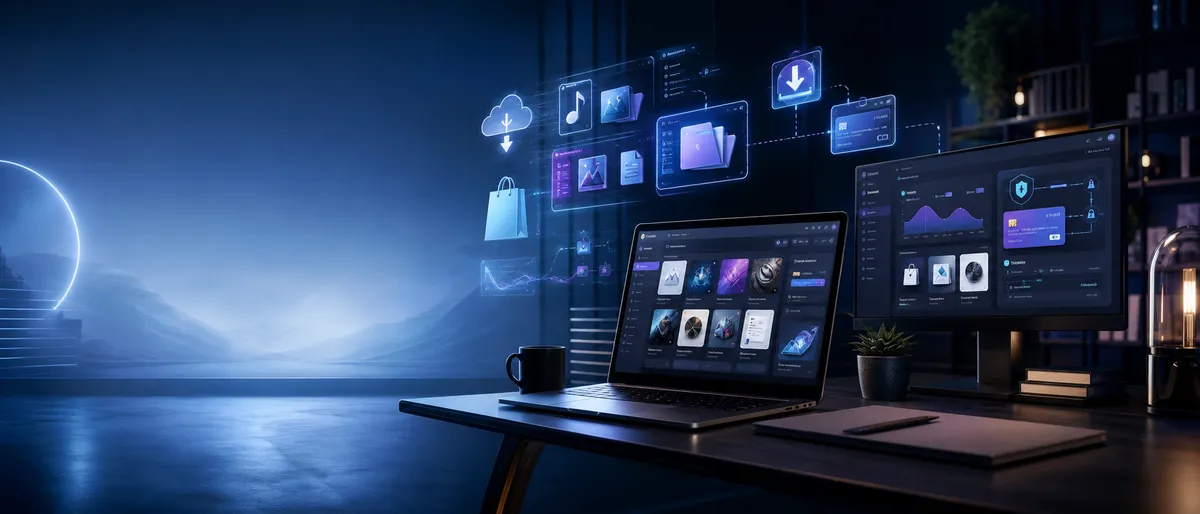 sell digital goods, sell digital products online, sell digital downloads, sell templates online, sell design assets, sell ebooks online, sell software licenses, sell game assets, sell digital services