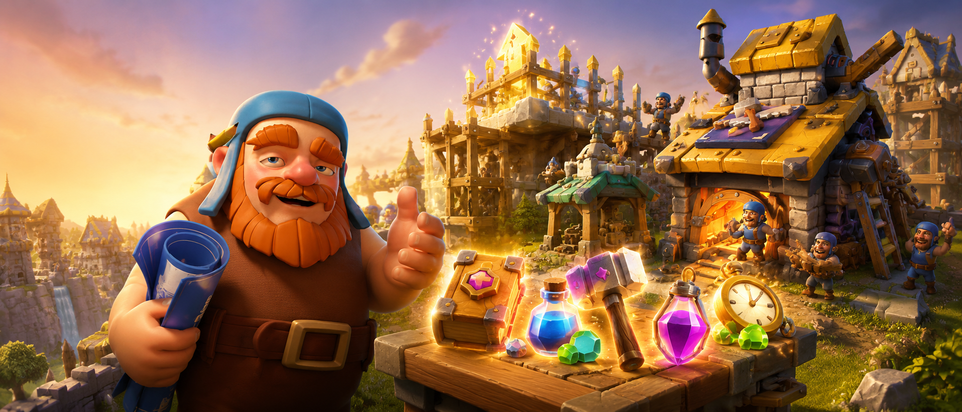 Clash of Clans magic items guide, best way to use magic items, best way to spend books, book of heroes best use, book of building best use, book of fighting best use