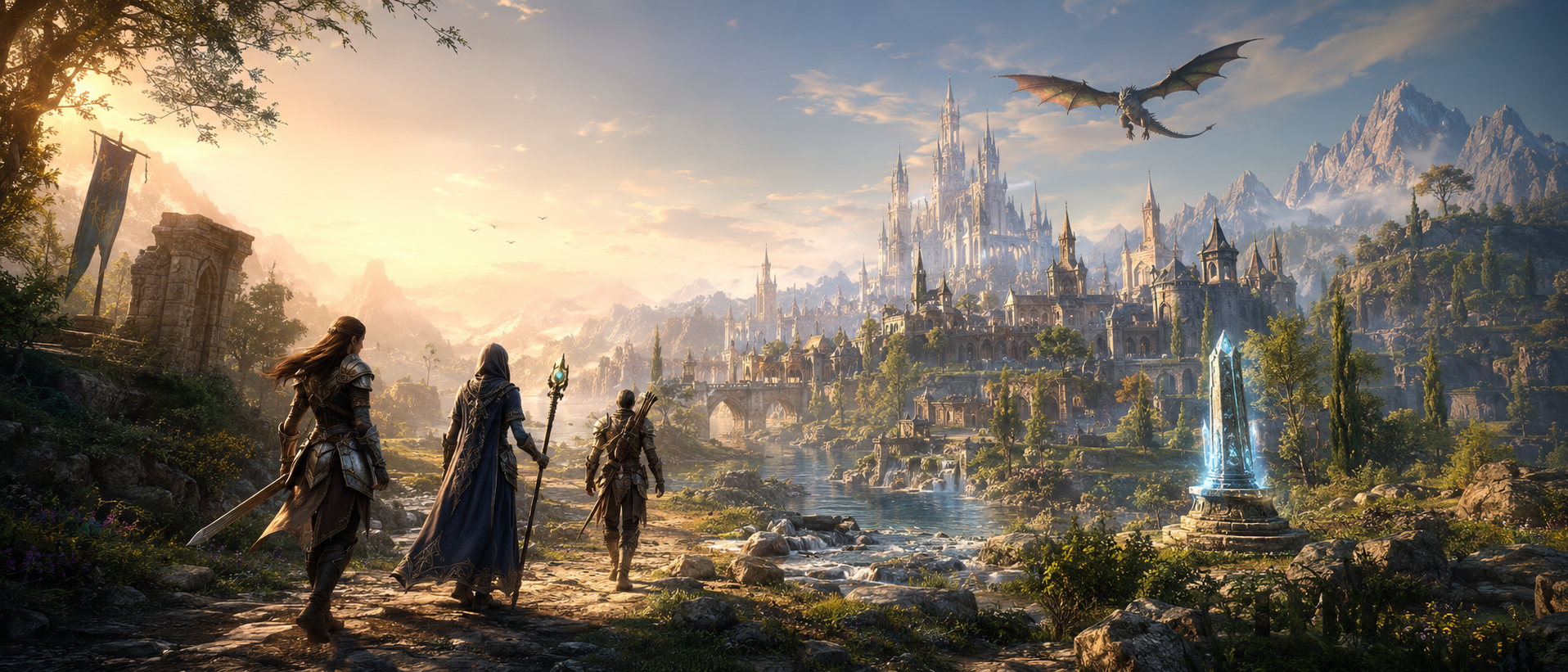 ESO beginner guide 2026, ESO new player tips, ESO leveling guide, Elder Scrolls Online beginner, ESO Season Zero, Tamriel Tomes guide, Gold Coast Bazaar, Trade Bars ESO, Update 49 ESO, ESO base game