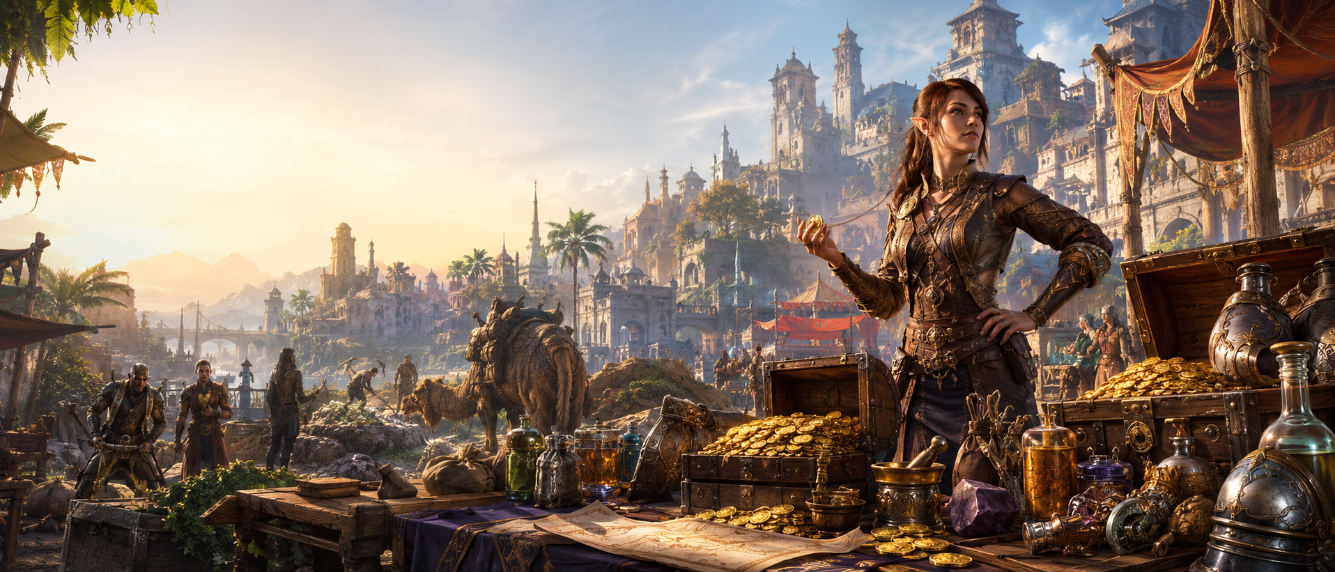 ESO gold making guide 2026, how to make gold in ESO, ESO gold farming methods, ESO daily writs gold, ESO trading guild guide, ESO sell materials ESO, ESO flipping guide, ESO surveys profit, ESO master