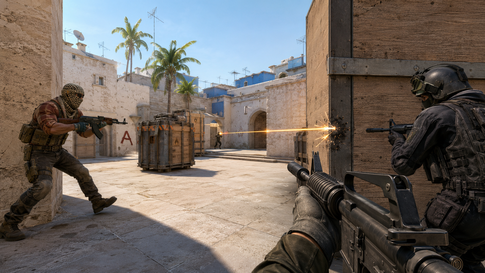 CS2 peeking guide, CS2 peeking, how to peek in CS2, CS2 swinging, CS2 wide swing, CS2 jiggle peek, CS2 shoulder peek, CS2 prefire, CS2 prefires, CS2 counter-strafing, CS2 crosshair placement, CS2 angl