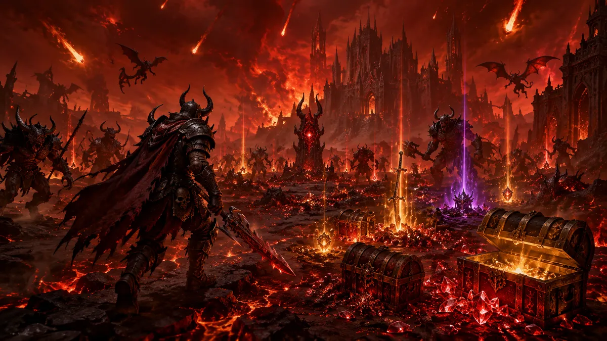 Diablo IV Helltide guide, Diablo 4 Helltide guide, Diablo IV Helltide rewards, Diablo IV Helltide farming, Diablo IV Aberrant Cinders, Diablo IV Tortured Gifts, Diablo IV Mystery Chest, Diablo IV
