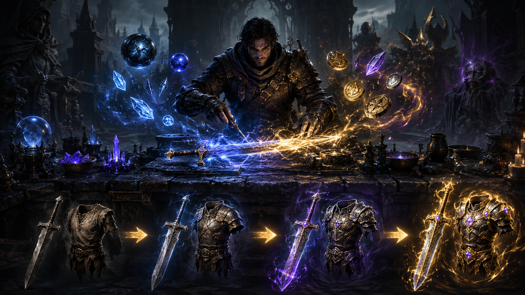 Path of Exile 2 crafting guide, PoE 2 crafting guide, Path of Exile 2 gear crafting, PoE 2 better gear, Path of Exile 2 orbs, PoE 2 crafting items, Path of Exile 2 runes, PoE 2 socketables,