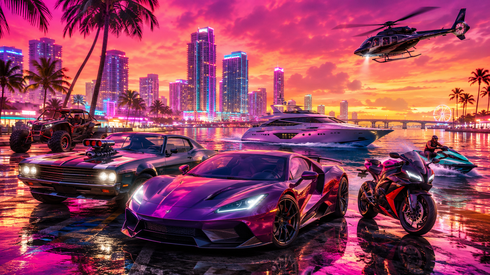 GTA 6 Vehicles Guide: Cars, Boats, Bikes, and More
