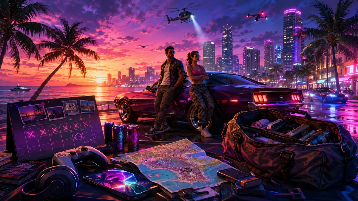 GTA 6 launch guide, GTA 6 release preparation, GTA 6 release date, GTA 6 preload date, GTA 6 launch day, GTA 6 storage space, GTA 6 download size, GTA 6 Standard Edition, GTA 6 Ultimate Edition, GTA 6