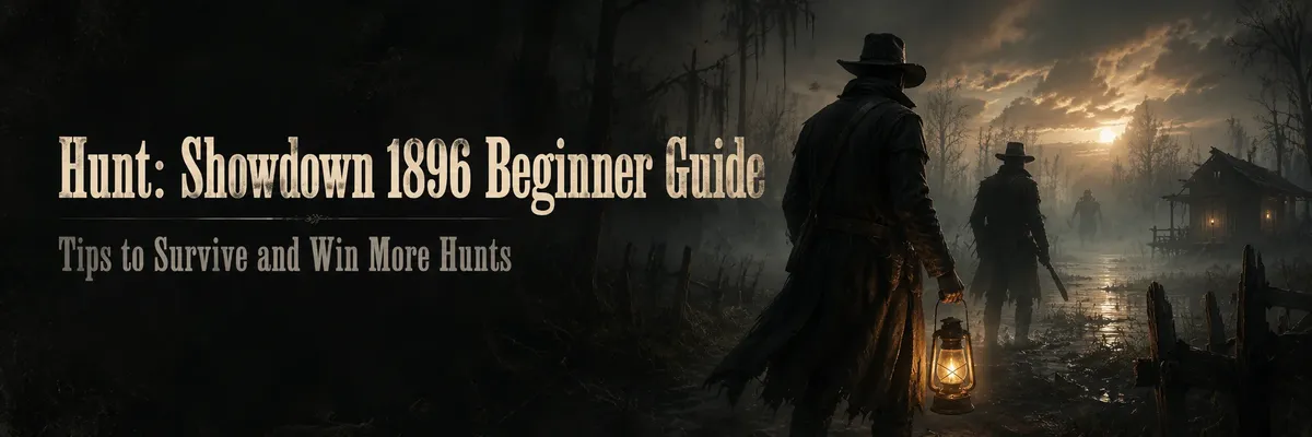 Hunt Showdown 1896 beginner guide,Hunt Showdown beginner tips, Hunt Showdown 1896 tips, Hunt Showdown guide, Hunt Showdown Bounty Hunt guide,
