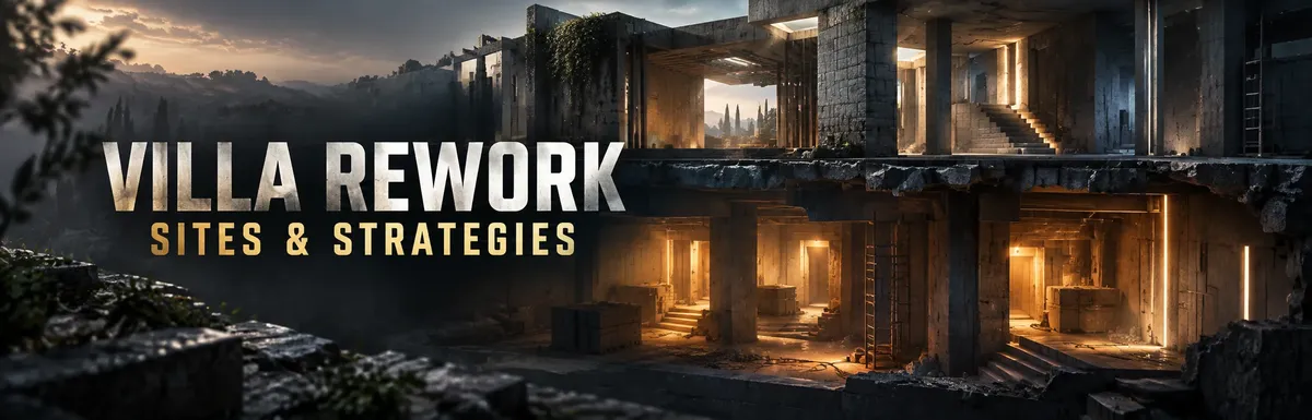rainbow six siege villa rework guide,Villa rework, Rainbow Six Siege Villa rework, new Villa basement site, Villa Art Storage Old Office, Villa attack strategies,