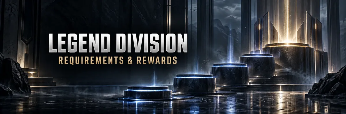 rainbow six siege legend division,R6 Legend Division, Legend Division requirements, Legend Division rewards, Rainbow Six Siege Solo Queue, Legend leaderboard,