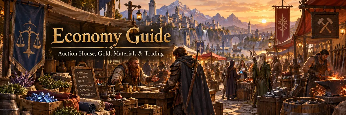 WoW Forever economy guide,WoW Forever Auction House, WoW Forever gold guide, WoW Forever gold making, WoW Forever materials, WoW Forever trading, WoW Forever professions,