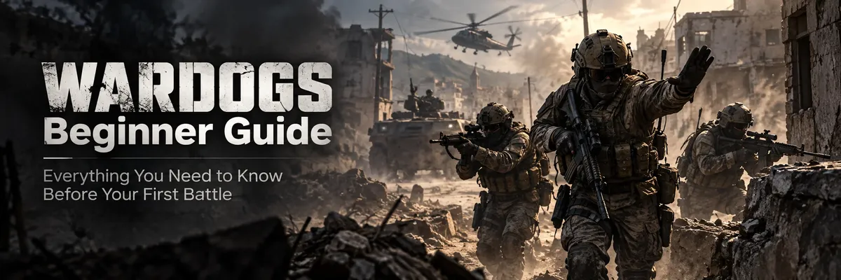 WARDOGS Beginner Guide,WARDOGS beginner guide,WARDOGS guide,WARDOGS tips,how to play WARDOGS,WARDOGS first battle,WARDOGS beginner tips,WARDOGS cash guide,