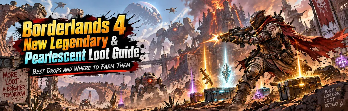 Borderlands 4 new Legendary and Pearlescent loot,Borderlands 4 new Legendary weapons, Borderlands 4 Pearlescent weapons, Borderlands 4 best new loot, Borderlands 4 Astonisher,