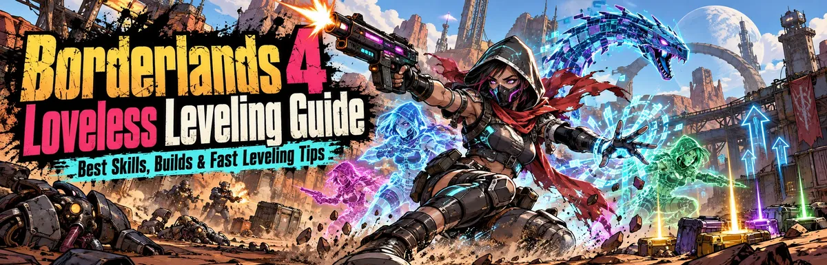 Borderlands 4 Loveless leveling guide,Borderlands 4 Loveless build, Borderlands 4 Loveless skills, Borderlands 4 Loveless best build, Loveless leveling build, Loveless fast leveling,