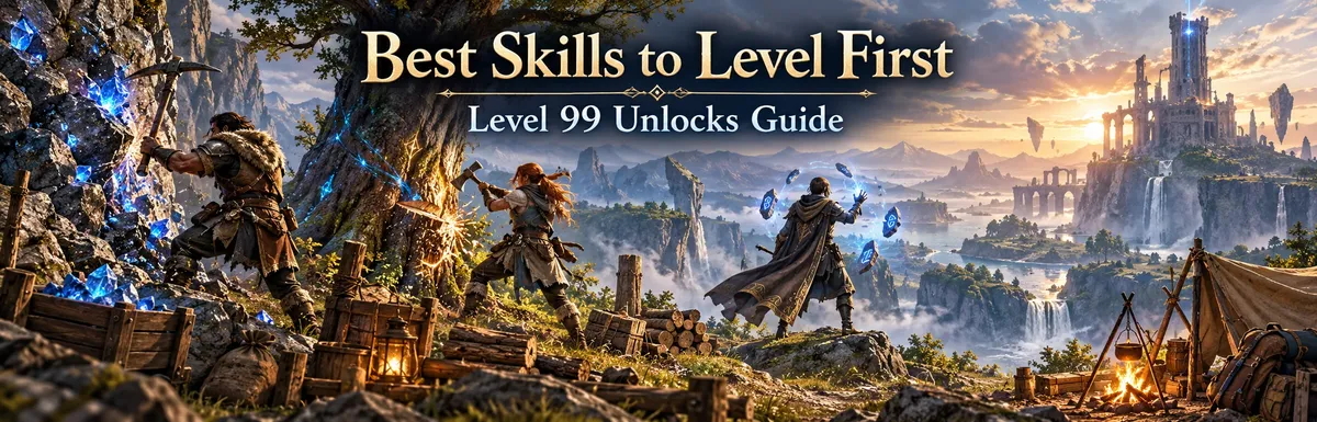 RuneScape Dragonwilds skill guide,RuneScape Dragonwilds best skills, Dragonwilds skills, Dragonwilds level 99, Dragonwilds skill capes, Dragonwilds Mining, Dragonwilds Woodcutting,