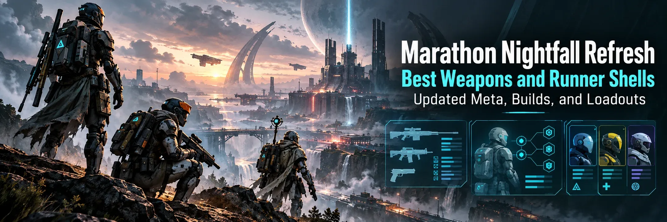 marathon best weapons and runner shells,marathon nightfall refresh best weapons, marathon best weapons 2026, marathon runner shells tier list, marathon best runner shells,