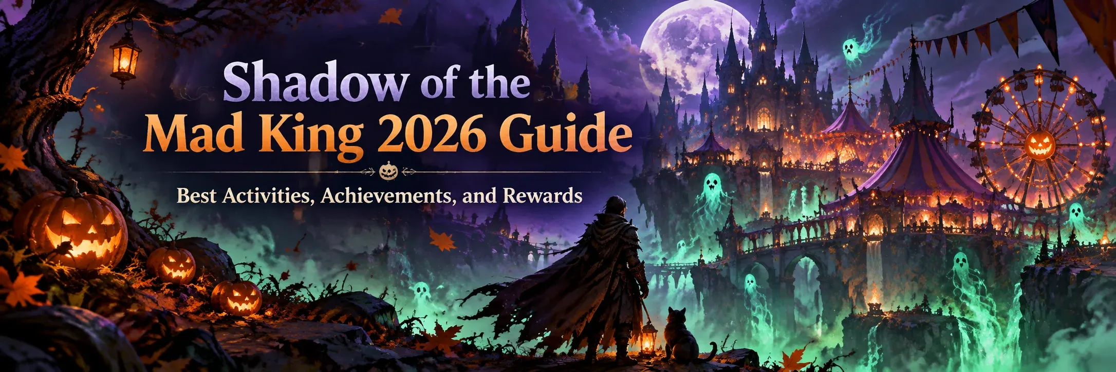 gw2 halloween 2026, shadow of the mad king guide, gw2 halloween event, gw2 halloween achievements, halloween rituals gw2, mad king's labyrinth, gw2 halloween rewards 2026, primeval king's wrappings,