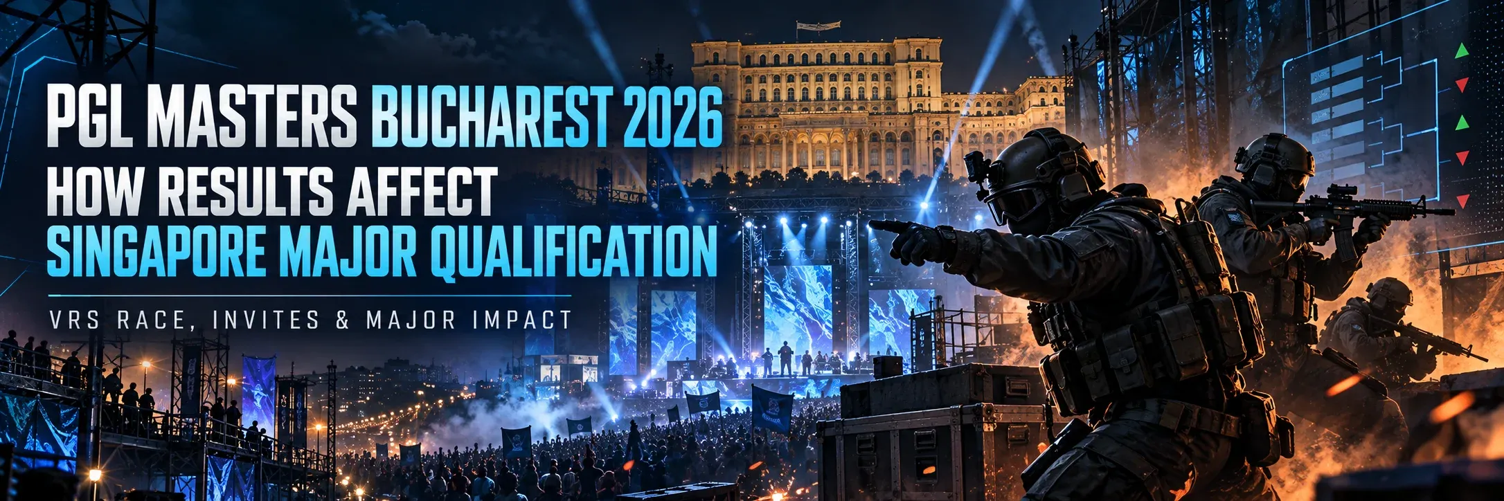 CS2 Singapore Major qualification 2026, PGL Masters Bucharest VRS, Valve Regional Standings CS2, PGL Major Singapore invites, CS2 Major qualification rules, Singapore Major VRS cutoff,