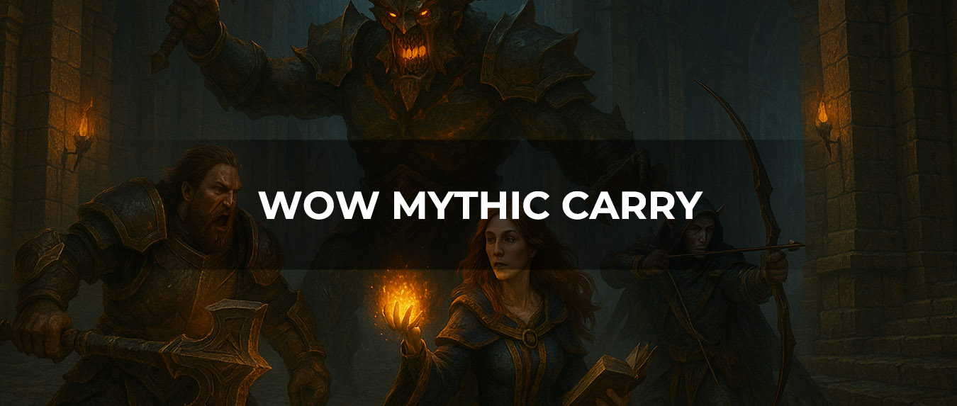 wow mythic carry