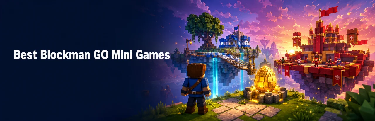 Best Blockman GO Mini Games: Bed Wars, Sky Block, Egg Wars and More