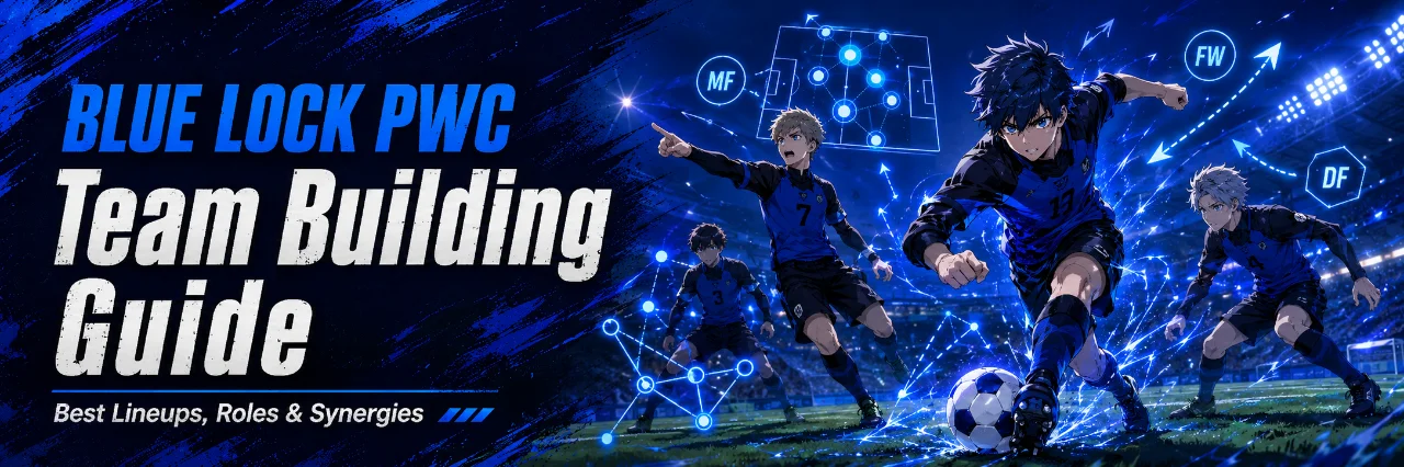 BLUE LOCK PWC Team Building Guide – Best Lineups, Roles, and Synergies