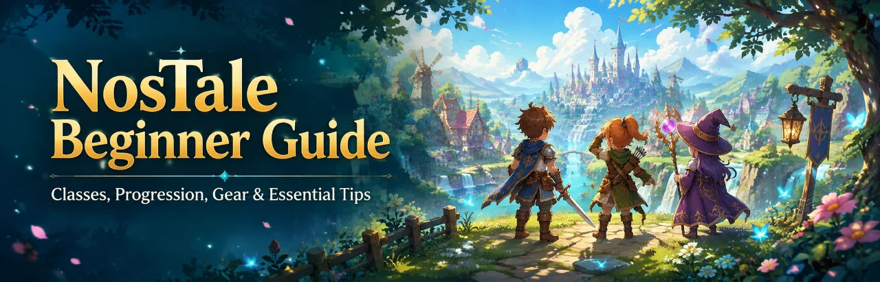 NosTale Beginner Guide – Classes, Progression, Gear, and Essential Tips