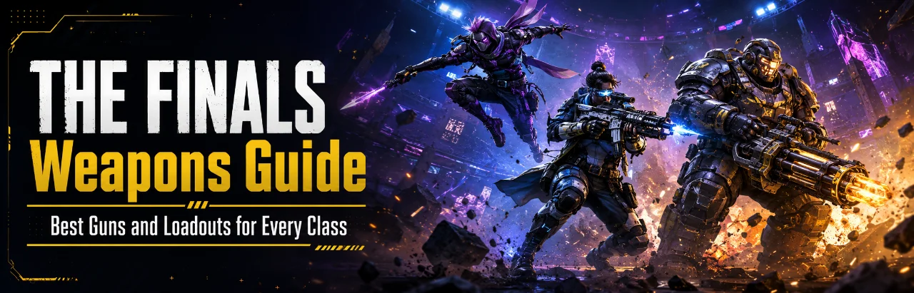 THE FINALS Weapons Guide – Best Guns and Loadouts for Every Class