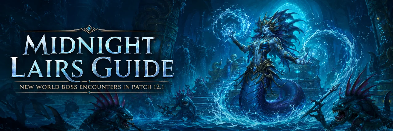 WoW Midnight Lairs Guide: New World Boss Encounters in Patch 12.1
