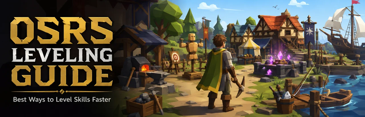 OSRS Leveling Guide – Best Ways to Level Skills Faster