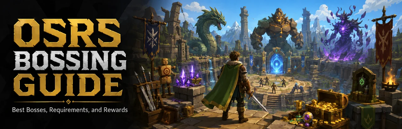OSRS Bossing Guide – Best Bosses, Requirements, and Rewards
