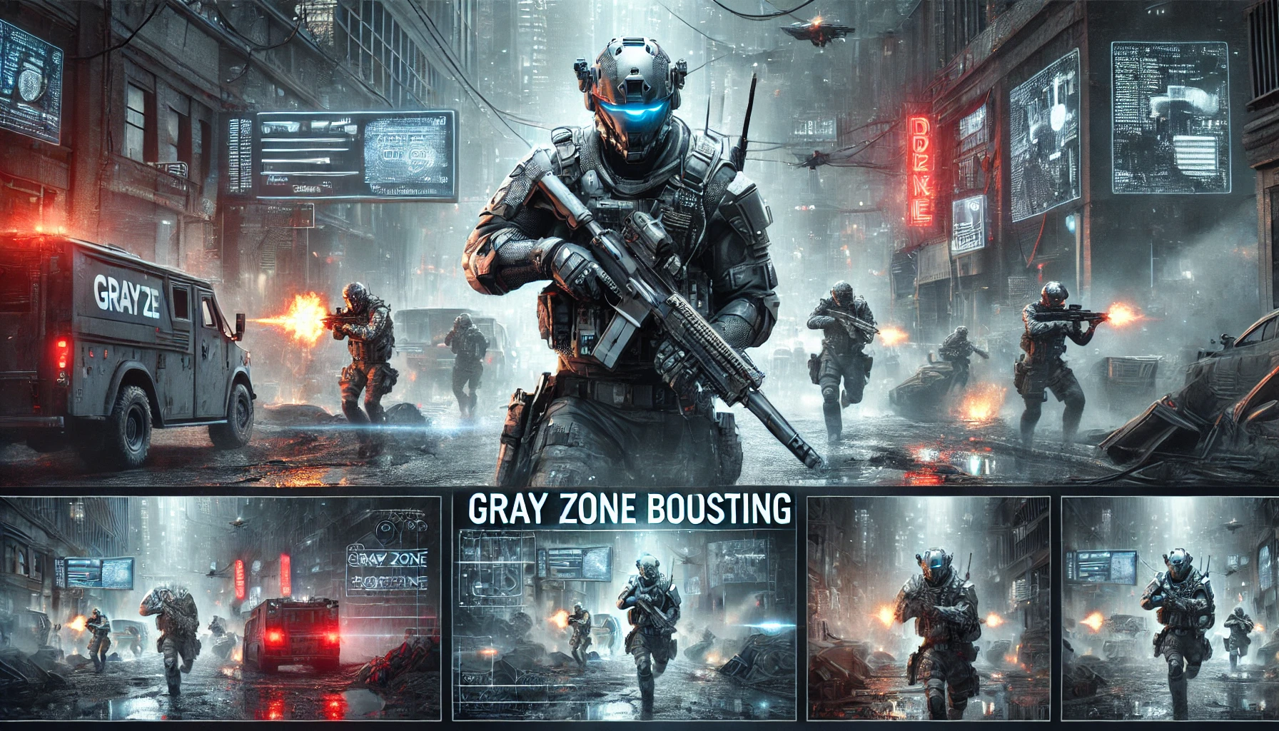 Gray Zone Boosting Jobs