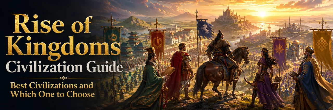 Rise of Kingdoms Civilization Guide – Best Civilizations and Which One to Choose