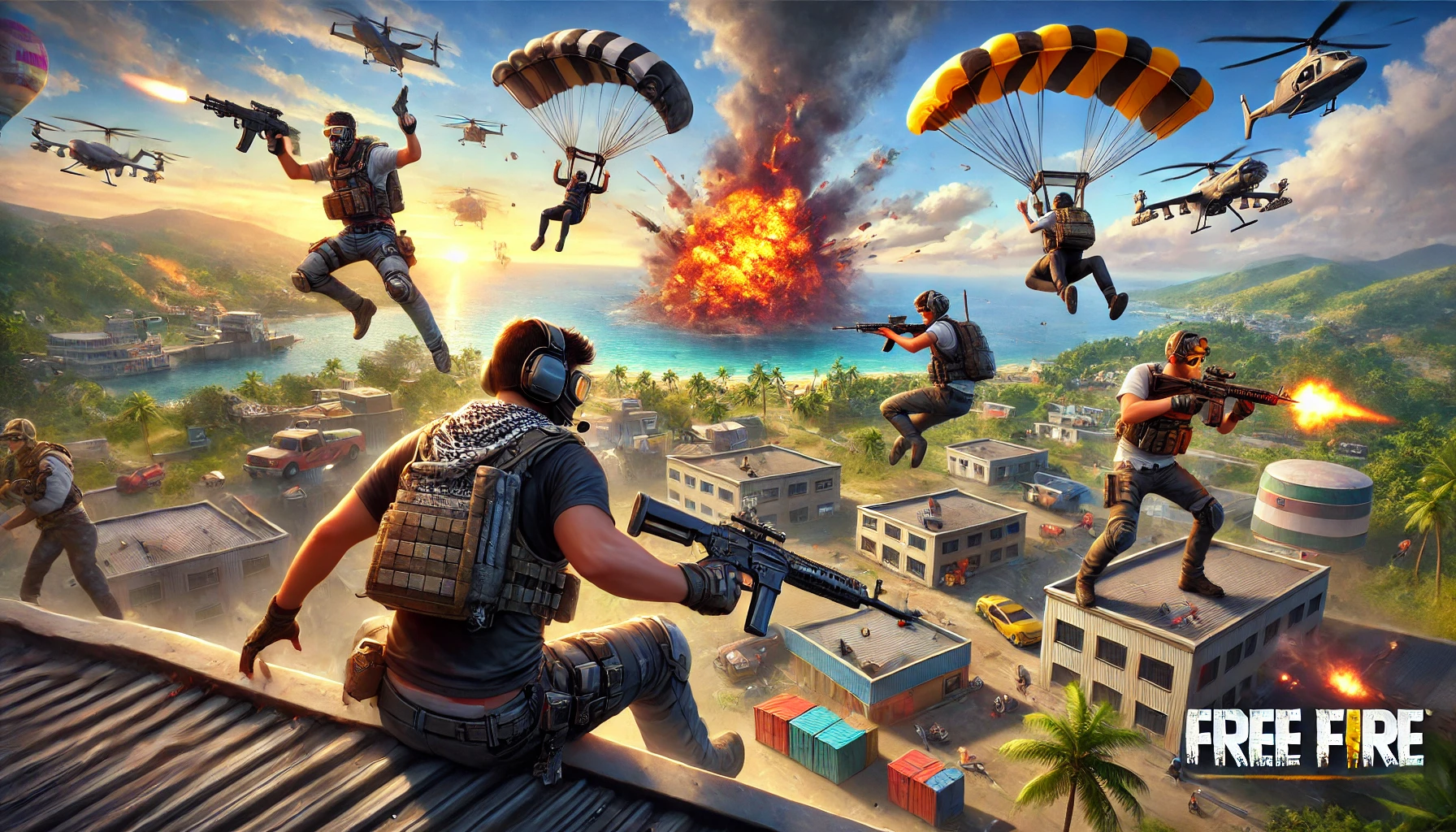 Free Fire trending brand