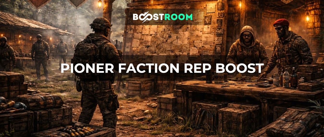 Pioner Faction Reputation Boost