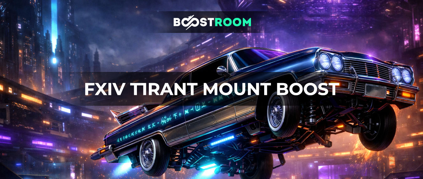 FFXIV Lowrider T1RANT Mount Boost FFXIV Lowrider T1RANT Mount Boost